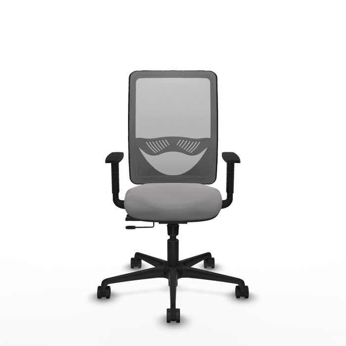 PIQUERAS Y CRESPO Silla de oficina Zulema Gris con mecanismo Sincro/Traslack