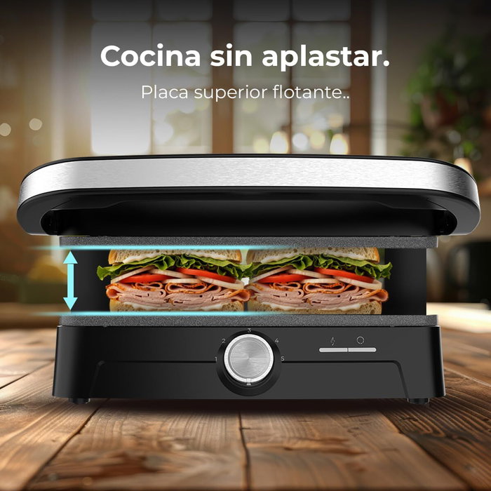 Cecotec Rock'nGrill 1500 Full Open