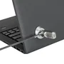Targus ASP001GLX Placa de seguridad Plata