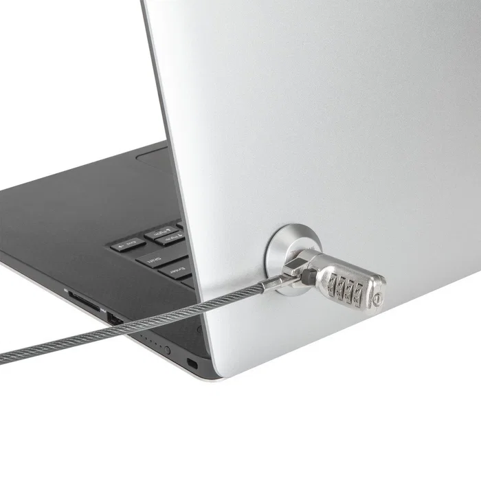 Targus ASP001GLX - Placa de seguridad para candado de cable Kensington T-bar, color plata, 1 pieza