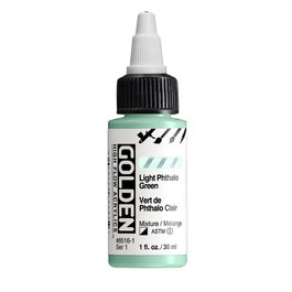 Golden High Flow Acrílico Claro Thalo Verde 30 ml
