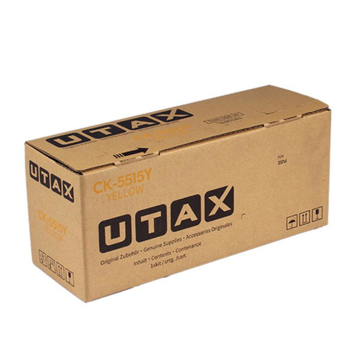 Utax 1T02ZLAUT0 Toner Amarillo CK-5515 / CK5515 Compatible para Impresoras
