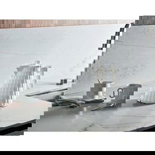 Alessi MDL06 W PLISSE Hervidor Eléctrico Blanco 1,7 Litros