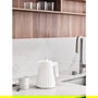 Alessi MDL06 W PLISSE Hervidor Eléctrico Blanco 1,7 Litros