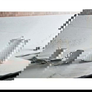 Alessi MDL06 W PLISSE Hervidor Eléctrico Blanco 1,7 Litros