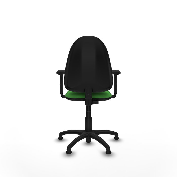 PIQUERAS Y CRESPO Silla de oficina Aýna Verde con Brazos 2D