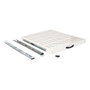 ROLINE Bandeja extraíble para rack de 19 pulgadas, 48,26 cm, 1 HE, 25 kg, gris