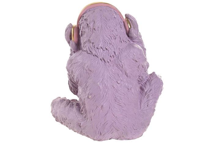 DKD Home Decor Figura Resina Mono Surtido de 3 Colores DKD Home Decor Figura Resina Mono Surtido de 3 Colores