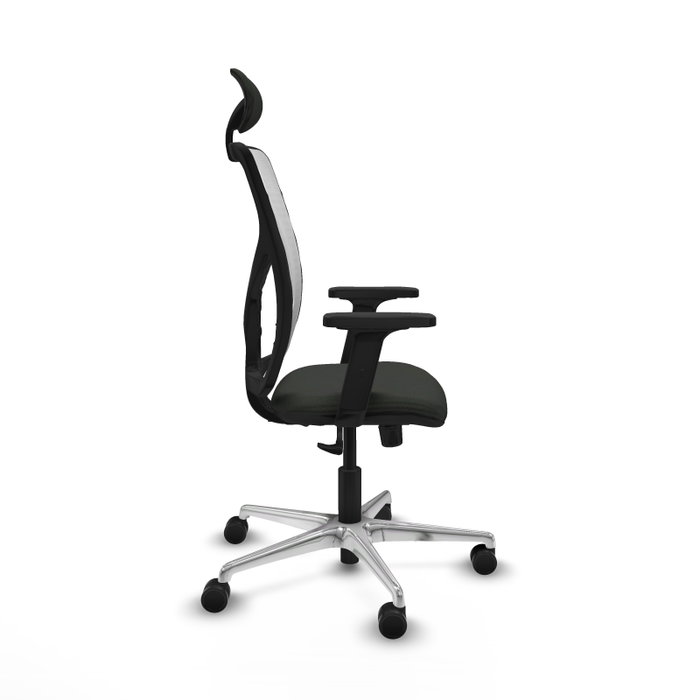 PIQUERAS Y CRESPO Silla de oficina Motilla con mecanismo Sincro, Negro y Blanco PIQUERAS Y CRESPO Silla de oficina Motilla con mecanismo Sincro, Negro y Blanco