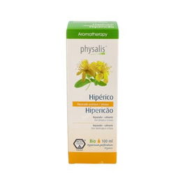 Physalis Aceite Vegetal de Hiperico 100ml Bio para Cuidado de la Piel y Masaje