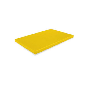 Durplastics Tabla de Corte de Cocina, Color Amarilla, Dimensiones 50x30x2 cm