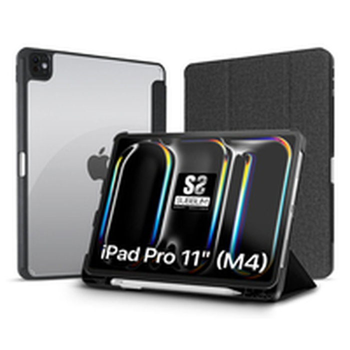 Subblim Funda Clear Shock Case para iPad Pro 11 pulgadas 2024 M4 Negra Subblim Funda Clear Shock Case para iPad Pro 11 pulgadas 2024 M4 Negra