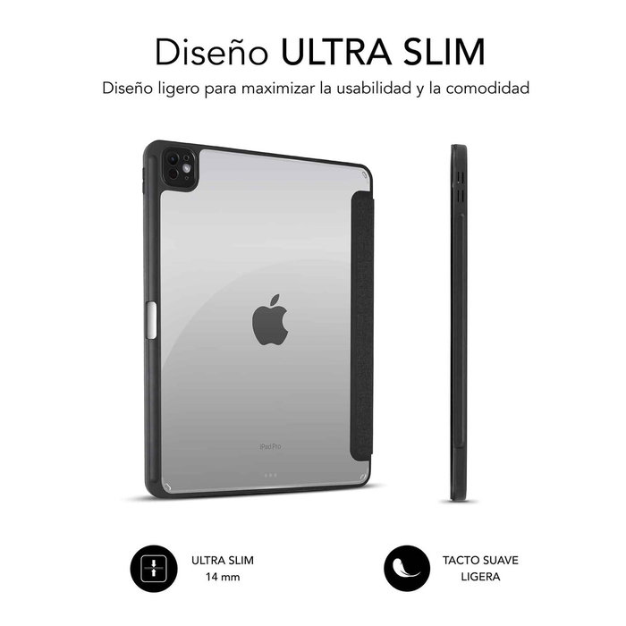 Subblim Funda Clear Shock Case para iPad Pro 11 pulgadas 2024 M4 Negra Subblim Funda Clear Shock Case para iPad Pro 11 pulgadas 2024 M4 Negra