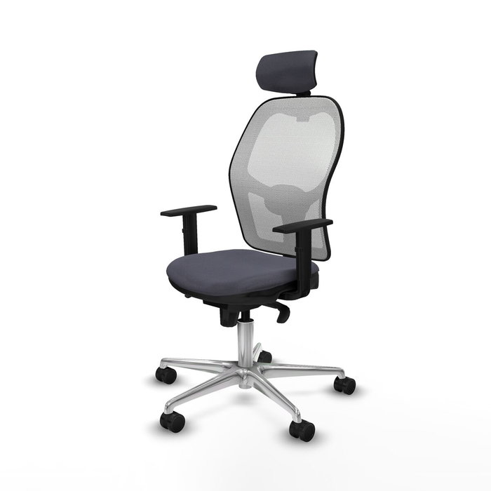 PIQUERAS Y CRESPO Silla de oficina Jorquera Gris y Blanca PIQUERAS Y CRESPO Silla de oficina Jorquera Gris y Blanca