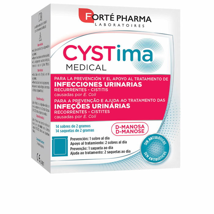 Forté Pharma CYSTIMA MEDICAL infecciones urinarias 14 sobres Forté Pharma CYSTIMA MEDICAL infecciones urinarias 14 sobres