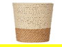 Ibergarden Macetero Cuerda 11x10.5x11 cm Marron Natural (Set de 24)
