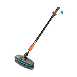 Gardena Mango de Cerdas Suaves y Pastillas de Jabón Cleansystem para Limpieza Suave y Efectiva