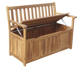 DKD Home Decor Banco Terraza Y Jardin Marron Acacia 60 x 87 x 120 cm