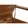 DKD Home Decor Banco de Acacia con Tapa Marrón Natural 120x60x87 cm