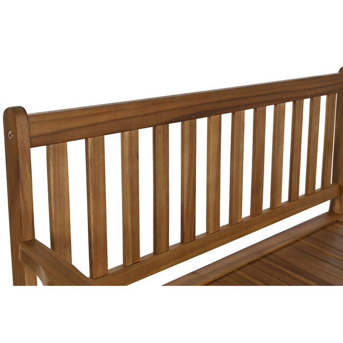 DKD Home Decor Banco de Acacia con Tapa Marrón Natural 120x60x87 cm