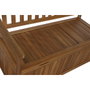 DKD Home Decor Banco de Acacia con Tapa Marrón Natural 120x60x87 cm
