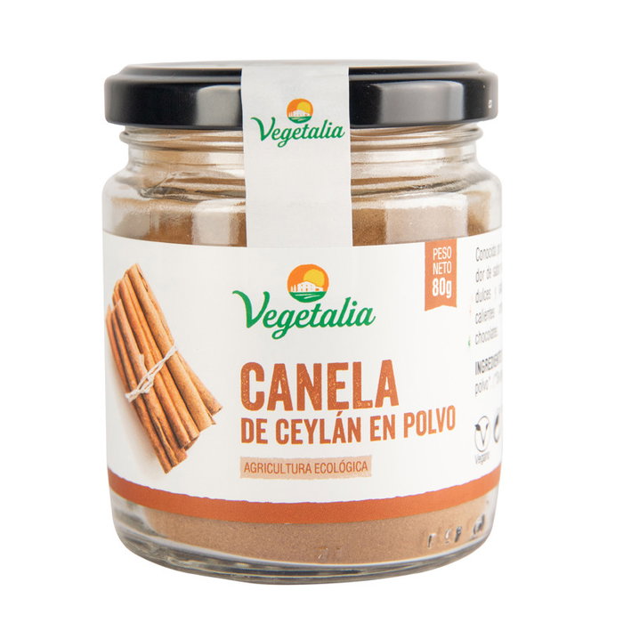 Vegetalia Canela de Ceylán Bio 80g Vegetalia Canela de Ceylán Bio 80g