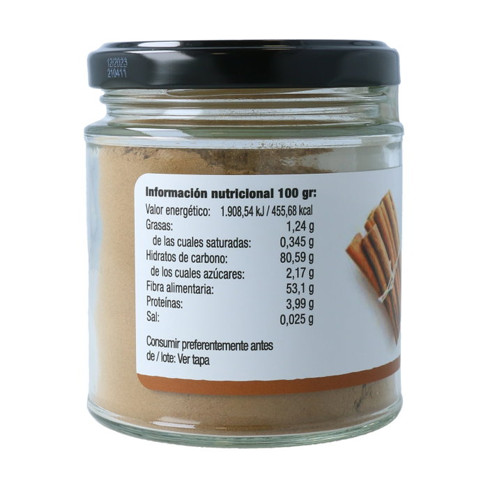 Vegetalia Canela de Ceylán Bio 80g
