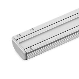 Herrajes Alk Perfil Aluminio Solapar Slim-S 25X14 Barra 3 Metros