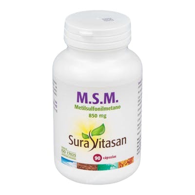 SURA VITASAN M.S.M. 850 mg 90 cápsulas SURA VITASAN M.S.M. 850 mg 90 cápsulas