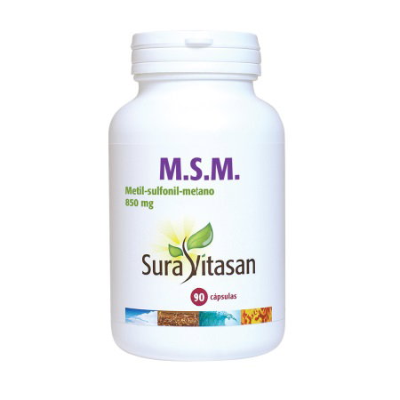 SURA VITASAN M.S.M. (metil sulfonil metano) 850 mg 90 cápsulas SURA VITASAN M.S.M. (metil sulfonil metano) 850 mg 90 cápsulas