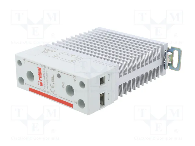 RELPOL RSR72-48D10-H Relé de semiconductor monofásico 10A 24-530VAC