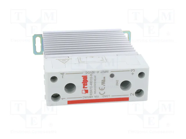 RELPOL RSR72-48D10-H Relé de semiconductor monofásico 10A 24-530VAC