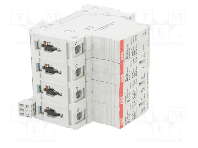 ABB Limitador de sobretensiones Tipo 1+2 3+N