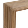 Ixia Set de 3 Mesas Auxiliares de Madera de Teca Natural Bellamonte