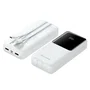 Powerbank 20000mah vention fhpw0 22.5w blanca incluye cable usb tipo-c y lightning