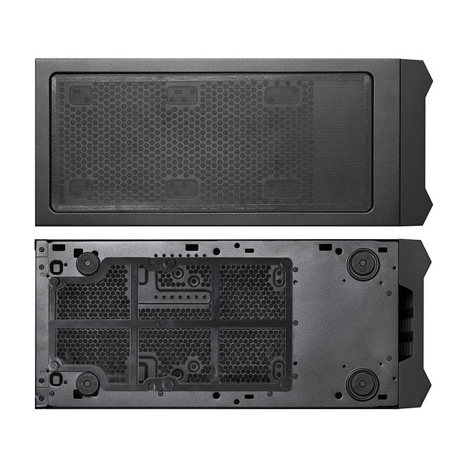 Chieftec CW-01B-OP Caja Torre PC Negra Compatible ATX, micro ATX, Mini-ITX para Gaming y Uso Profesional