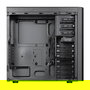 Chieftec CW-01B-OP Caja Torre PC Negra Compatible ATX, micro ATX, Mini-ITX para Gaming y Uso Profesional
