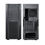Chieftec CW-01B-OP Torre Mini ATX PC Negro, Caja de Ordenador con Malla, Soporta ATX, microATX, Mini-ITX, Fuente No Incluida