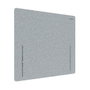 LEITZ Divisoria de mesa ajustable 80x70cm, gris