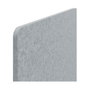 LEITZ Divisoria de mesa ajustable 80x70cm, gris