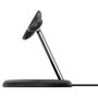 Belkin Estación de carga UltraCharge 3 en 1 Qi2 25 W - Negro/Plata