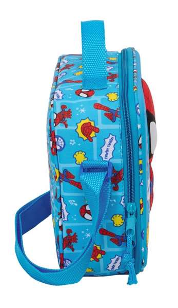 Safta Portameriendas 3D para niños 25x19.5x9 cm - Recipiente para comida, bolsa de almuerzo Safta Portameriendas 3D para niños 25x19.5x9 cm - Recipiente para comida, bolsa de almuerzo