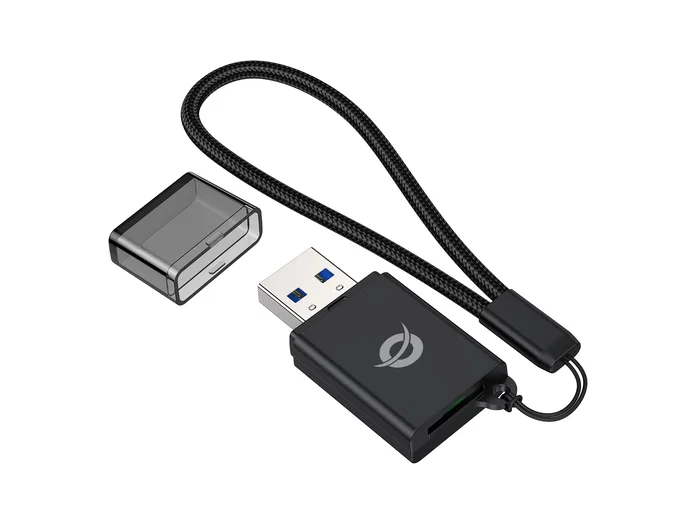 Conceptronic BIAN07B Lector de tarjetas MicroSD USB 3.2 Gen 1 Negro Conceptronic BIAN07B Lector de tarjetas MicroSD USB 3.2 Gen 1 Negro
