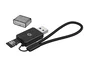 Conceptronic BIAN07B Lector de tarjetas MicroSD USB 3.2 Gen 1 Negro