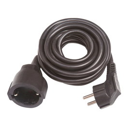 Simon Prolongador con 1 toma, 16A 250V, 3 m, negro