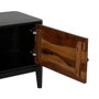 Mueble Tv Marrón-Negro Madera Salón 160 X 40 X 50 cm