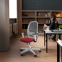 PIQUERAS Y CRESPO Silla de oficina Cilanco Pistacho y Gris