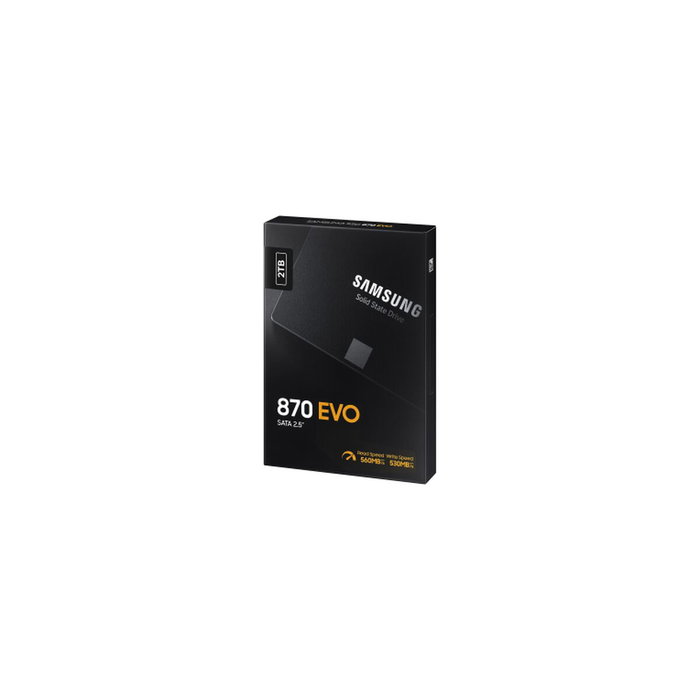 Samsung 870 EVO 2 TB 2.5 pulg. SSD SATA III Negro Samsung 870 EVO 2 TB 2.5 pulg. SSD SATA III Negro