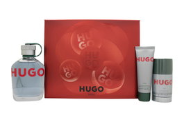 Hugo Boss Hugo Gift Set 125ml EDT + 50ml Shower Gel + 75ml Desodorante Vaporizador