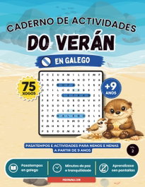 PIDOPAPAS Caderno de actividades do verán en galego (+9 anos)
